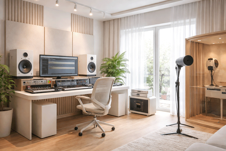 Tonstudio für Audio-Produktionen