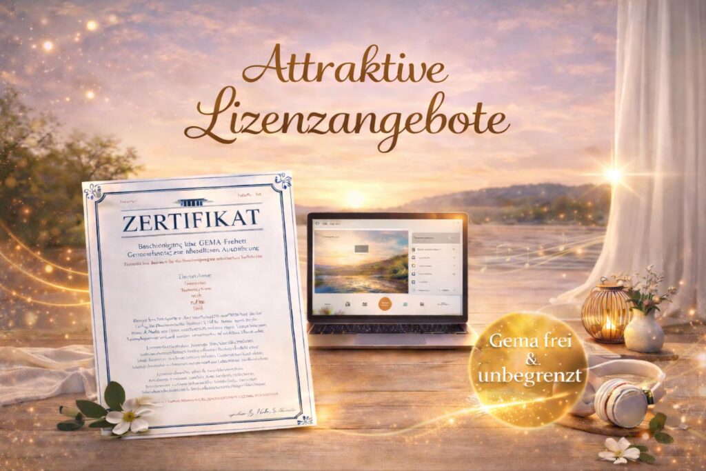 Lizenzangebote GEMA-frei
